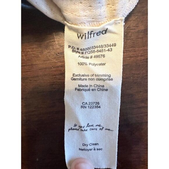 Wilfred Le Fou High Rise Partiment Shorts in Beige NWT Size 8 - Picture 6 of 10